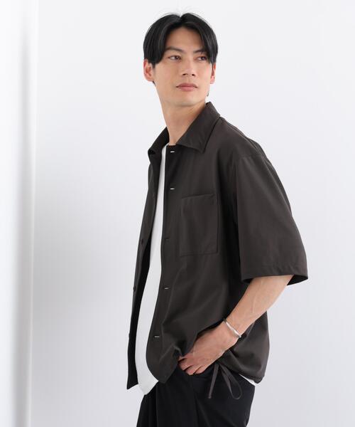 NANO universe(ナノユニバース)の「AIR TOOL コーチシャツ(シャツ/ブラウス・メンズ・ブラック/カーキ・M/L)」の22枚目の写真