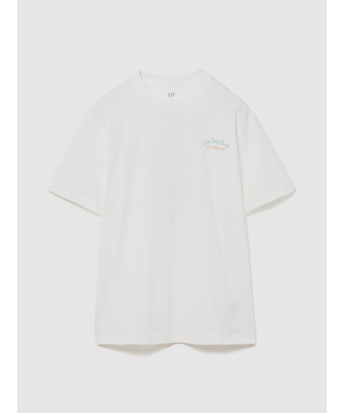 GAP(ギャップ)の「エブリディ ソフト リラックスフィット グラフィックTシャツ(Tシャツ/カットソー・メンズ・オフホワイト・XS/S/M/L/XL)」の2枚目の写真