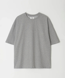 NUS（ナス）の「YEI 1/2 Tee (リブ) グレー（Tシャツ/カットソー）」
