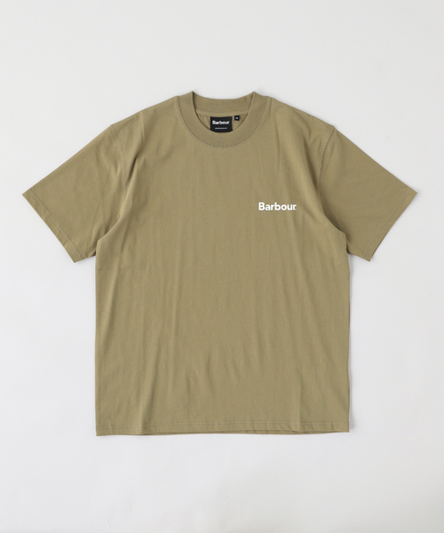 Barbour(バブアー)の「Barbour / バブアー crossby archive logo os t-shirt(Tシャツ/カットソー・メンズ・ネイビー/ホワイト/カーキ/ブラック・34/36/38/40/42)」の3枚目の写真