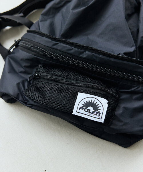 POLeR（ポーラー）の「POLeR × FREAK'S STORE/ポーラー × フリークスストア 別注 Response Transformer Bag（バックパック/リュック・メンズ・グレー/ブラック・ONE SIZE）」の17枚目の写真