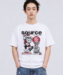 LB Santa Source Washed Tee (Ivory)