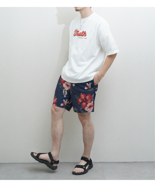 ZIP FIVE（ジップファイブ）の「水陸両用 マルチタイプデザイン 裏メッシュ スイムショーツ（水着・メンズ・ブルー系その他/ブルー系/ネイビー系1/カーキ系/ネイビー系2/ネイビー系・LARGE/MEDIUM）」の22枚目の写真
