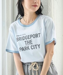 【汗染み軽減 / 接触冷感】アソートロゴリンガーTシャツ