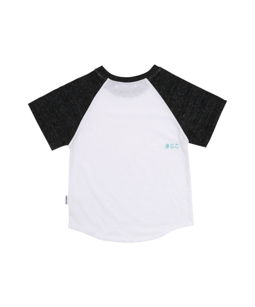 KIJIKO（キジコ）の「ke403. Back Logo Raglan Tee Black（Tシャツ/カットソー・レディース・ブラック・FREE）」の5枚目の写真