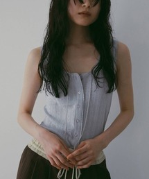 anuke（アンヌーク）の「Cut Lace Tanktop（タンクトップ）」