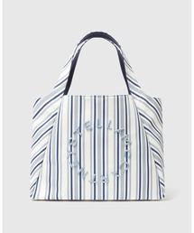 STELLA McCARTNEY | Logo Striped Tote Bag / ロゴ ストライプ トートバッグ(トートバッグ)