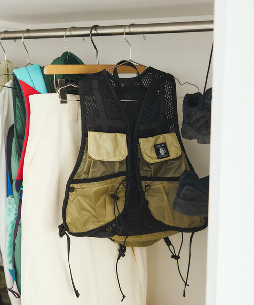 COBMASTER(コブマスター)の「Cobmaster/コブマスター 別注FES UTILITY VEST リュック一体型ベスト(ベスト・レディース・グレー/ベージュ/ラベンダー/ブラック・ONE SIZE)」の12枚目の写真