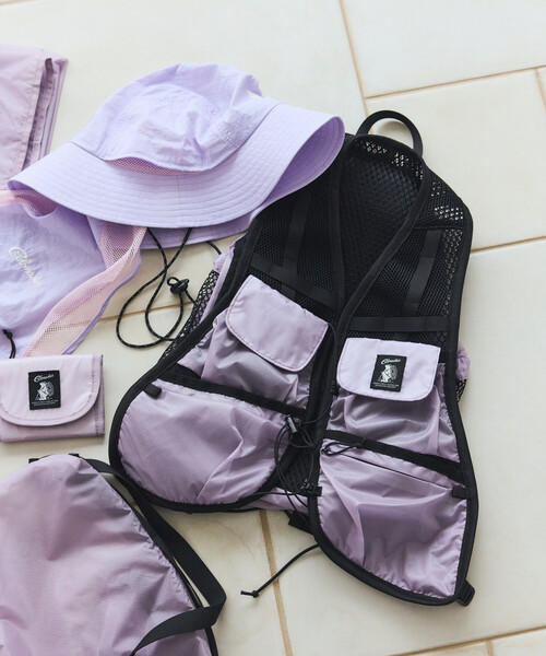 COBMASTER(コブマスター)の「Cobmaster/コブマスター 別注FES UTILITY VEST リュック一体型ベスト(ベスト・レディース・グレー/ベージュ/ラベンダー/ブラック・ONE SIZE)」の16枚目の写真