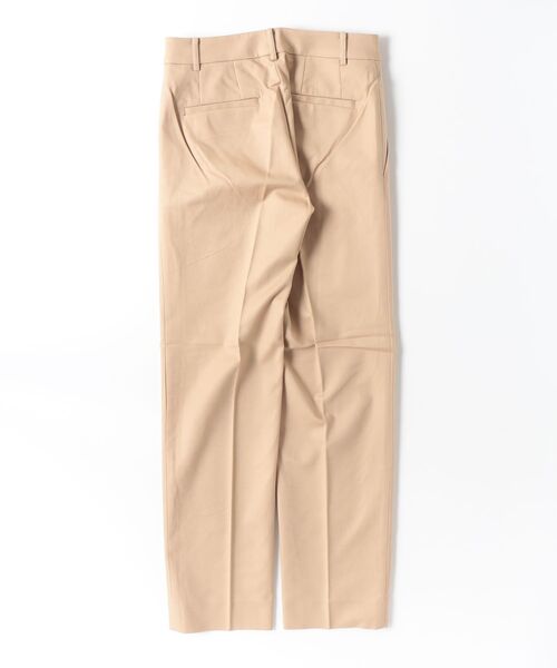 LAUREN RALPH LAUREN(ローレン ラルフ ローレン)の「ダブルフェイスド コットン スリム ストレート パンツ(スラックス・レディース・ブラウン系6・2/00/0)」の2枚目の写真