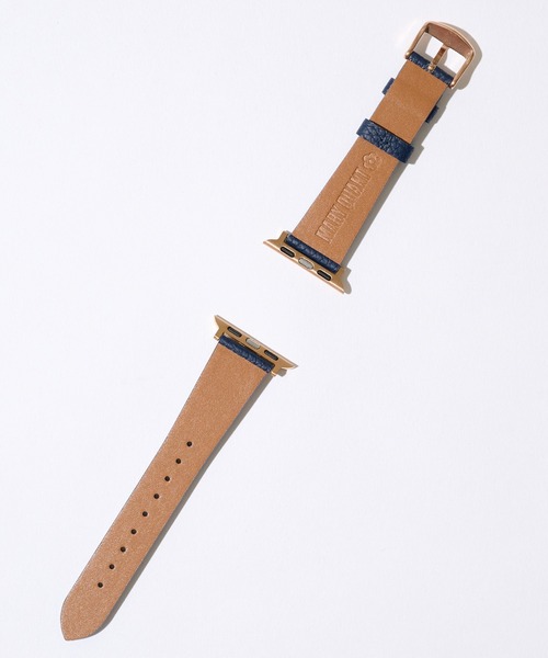 MARY QUANT(マリークワント)の「【MARY QUANT】Shrink Leather Apple Watch Band シュリンクレザーアップルウォッチバンド(デジタル腕時計・レディース・イエロー/グリーン/ネイビー/パープル/ブラウン・FREE)」の7枚目の写真