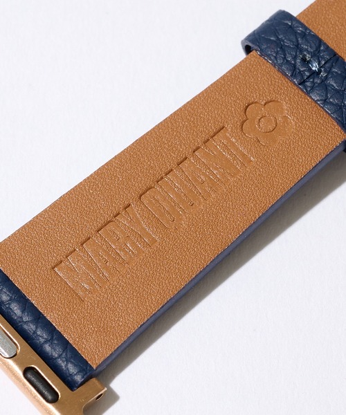 MARY QUANT(マリークワント)の「【MARY QUANT】Shrink Leather Apple Watch Band シュリンクレザーアップルウォッチバンド(デジタル腕時計・レディース・イエロー/グリーン/ネイビー/パープル/ブラウン・FREE)」の10枚目の写真