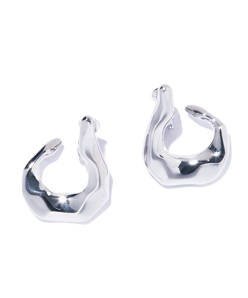 IRIS47(イリスフォーセブン)の「【IRIS 47】sculpted earring/スカルプティッド イヤリング BO271(イヤリング・レディース・シルバー・FREE)」の3枚目の写真