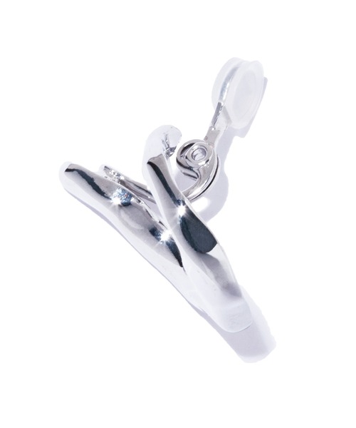 IRIS47(イリスフォーセブン)の「【IRIS 47】sculpted earring/スカルプティッド イヤリング BO271(イヤリング・レディース・シルバー・FREE)」の5枚目の写真