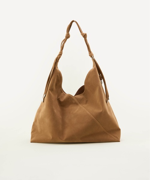 LE VERNIS(ル・ベルニ)の「LE VERNIS(ル・ベルニ) 《A4サイズ対応》Knot handle bag(トートバッグ・レディース・ダークブラウン/ブラウン/カーキ・FREE)」の10枚目の写真