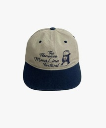 MASCOMPANY（マスカンパニー）の「「MASCOMPANY / マスカンパニー」モザリナ キャップ - ベージュ / ネイビー（キャップ）」