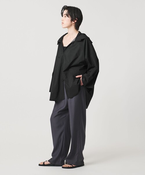 MARW UNITED ARROWS（マルゥ ユナイテッドアローズ）の「＜MARW UNITED ARROWS＞ポケッタブル ジップアップ フーディー 撥水（その他アウター・レディース・オリーブ/ブラック・FREE）」の9枚目の写真