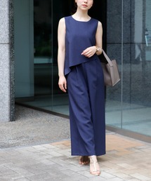 MARW UNITED ARROWS＞フロントジップ Vネック オールインワン（つなぎ