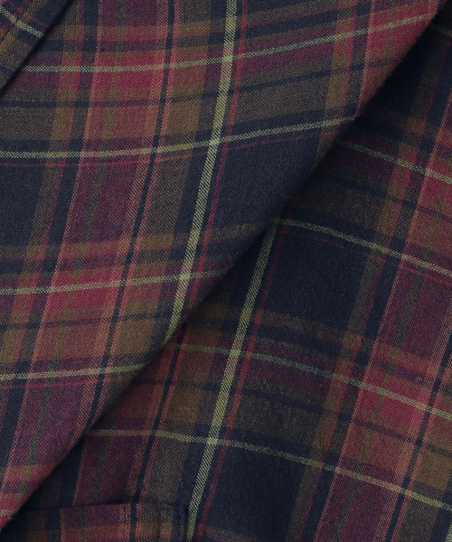 B.C STOCK(ベーセーストック)の「ウォッシャブル / Gleamy / グリーミー パターンシャツ(シャツ/ブラウス・レディース・レッド系その他/ブルー系その他/ダークブルー・FREE)」の11枚目の写真
