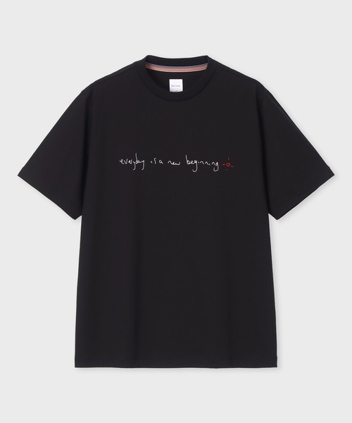 Paul Smith(ポールスミス)の「"Paul's Quotes" 半袖Tシャツ / 263513 919T(Tシャツ/カットソー・メンズ・ホワイト/ブラック・SMALL/MEDIUM/X-LARGE/LARGE)」の2枚目の写真