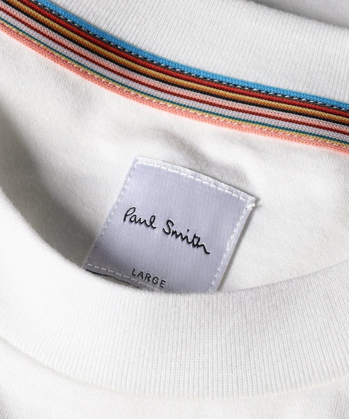 Paul Smith(ポールスミス)の「"Paul's Quotes" 半袖Tシャツ / 263513 919T(Tシャツ/カットソー・メンズ・ホワイト/ブラック・SMALL/MEDIUM/X-LARGE/LARGE)」の4枚目の写真