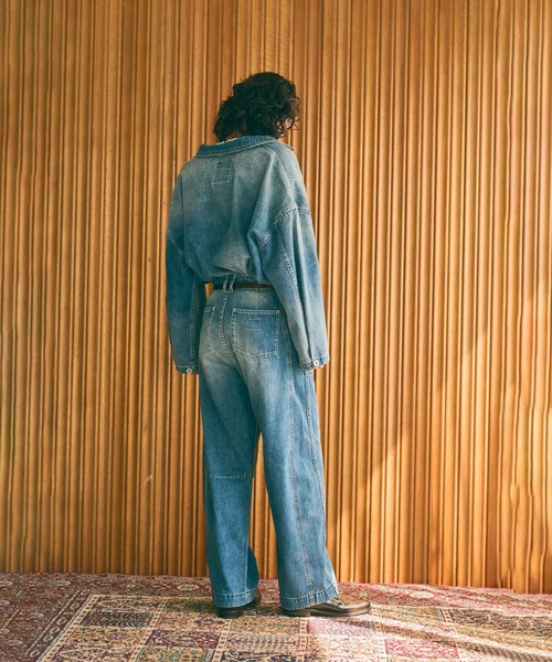 kha:ki(カーキ)の「「KHA:KI / カーキ」TYPE-35 DENIM SHIRT(シャツ/ブラウス・レディース・グレー/インディゴブルー・1/2)」の7枚目の写真