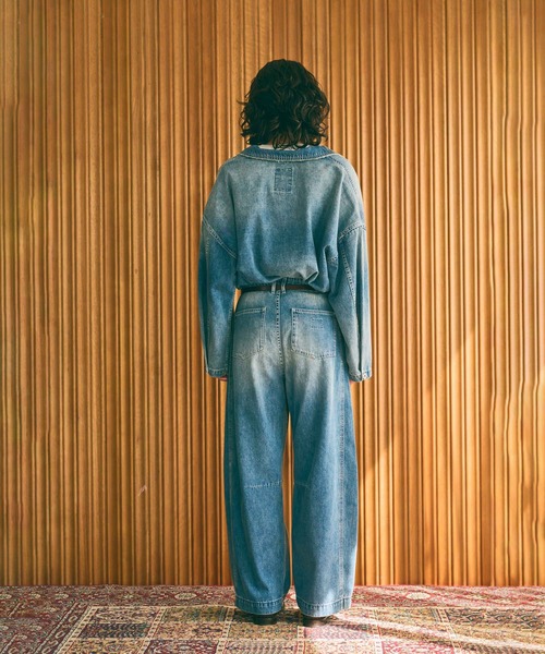 kha:ki(カーキ)の「「KHA:KI / カーキ」TYPE-35 DENIM SHIRT(シャツ/ブラウス・レディース・グレー/インディゴブルー・1/2)」の17枚目の写真