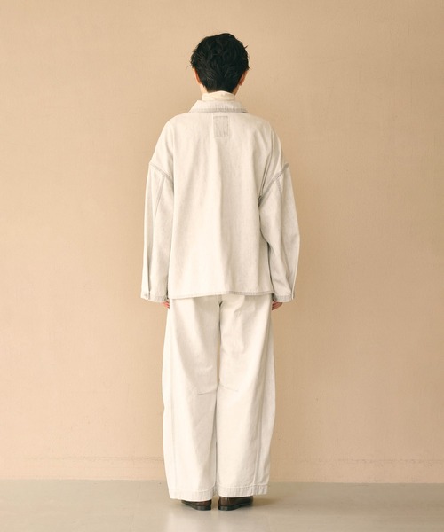 kha:ki(カーキ)の「「KHA:KI / カーキ」TYPE-35 DENIM SHIRT(シャツ/ブラウス・レディース・グレー/インディゴブルー・1/2)」の20枚目の写真