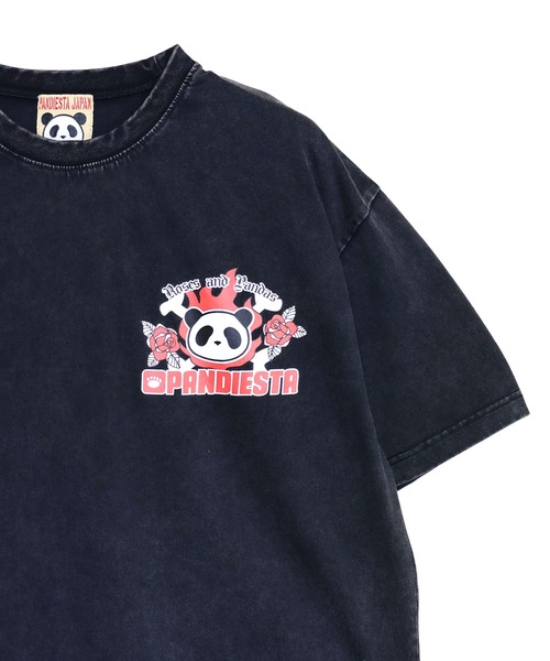 PANDIESTA（パンディエスタ）の「イーグルパンダTシャツ(M2)（Tシャツ/カットソー・メンズ・ブラック/ホワイト・XXL/XL/M/L）」の6枚目の写真