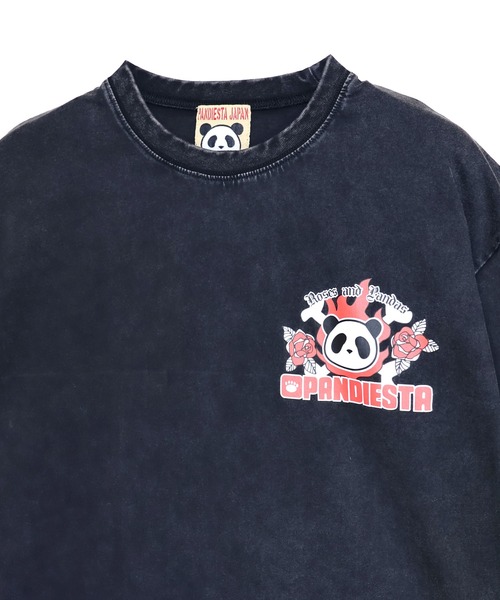 PANDIESTA（パンディエスタ）の「イーグルパンダTシャツ(M2)（Tシャツ/カットソー・メンズ・ブラック/ホワイト・XXL/XL/M/L）」の7枚目の写真