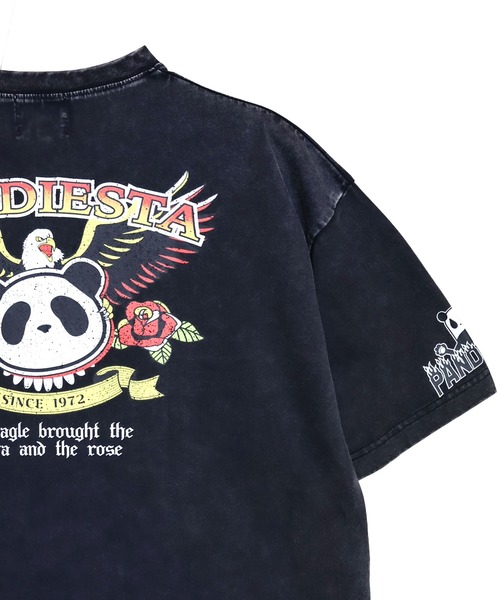 PANDIESTA（パンディエスタ）の「イーグルパンダTシャツ(M2)（Tシャツ/カットソー・メンズ・ブラック/ホワイト・XXL/XL/M/L）」の9枚目の写真