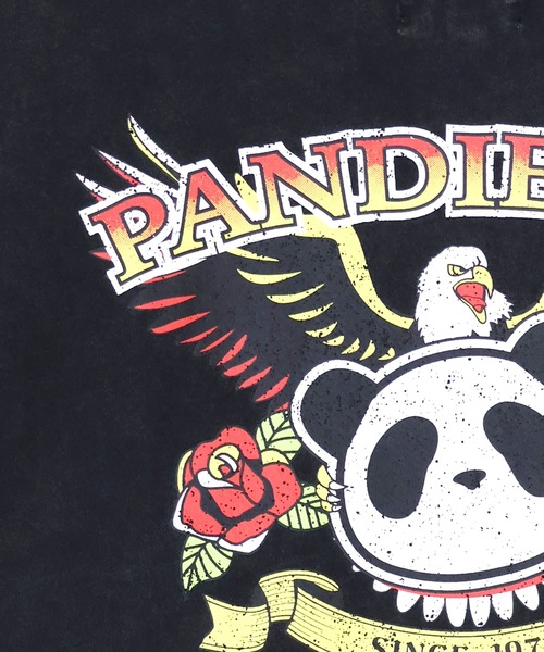 PANDIESTA（パンディエスタ）の「イーグルパンダTシャツ(M2)（Tシャツ/カットソー・メンズ・ブラック/ホワイト・XXL/XL/M/L）」の10枚目の写真