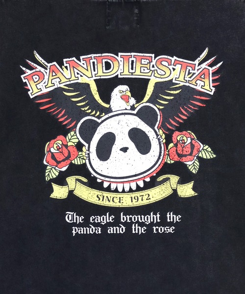 PANDIESTA（パンディエスタ）の「イーグルパンダTシャツ(M2)（Tシャツ/カットソー・メンズ・ブラック/ホワイト・XXL/XL/M/L）」の11枚目の写真