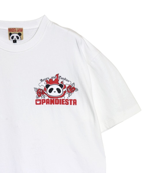 PANDIESTA（パンディエスタ）の「イーグルパンダTシャツ(M2)（Tシャツ/カットソー・メンズ・ブラック/ホワイト・XXL/XL/M/L）」の13枚目の写真
