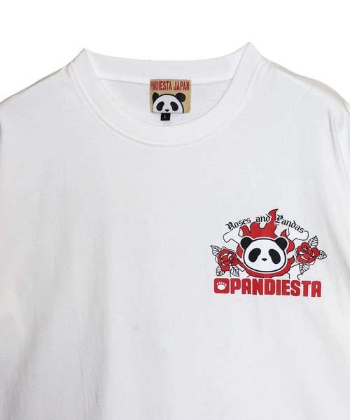 PANDIESTA（パンディエスタ）の「イーグルパンダTシャツ(M2)（Tシャツ/カットソー・メンズ・ブラック/ホワイト・XXL/XL/M/L）」の14枚目の写真