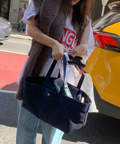 haag（ヘイグ）の「a baguette bag (navy)（トートバッグ・レディース・その他・FREE）」の6枚目の写真