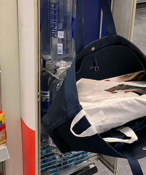 haag（ヘイグ）の「a baguette bag (navy)（トートバッグ・レディース・その他・FREE）」の8枚目の写真