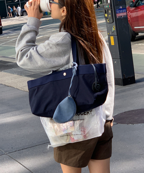 haag（ヘイグ）の「a baguette bag (navy)（トートバッグ・レディース・その他・FREE）」の10枚目の写真