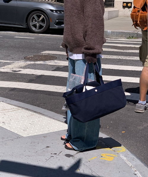 haag（ヘイグ）の「a baguette bag (navy)（トートバッグ・レディース・その他・FREE）」の14枚目の写真
