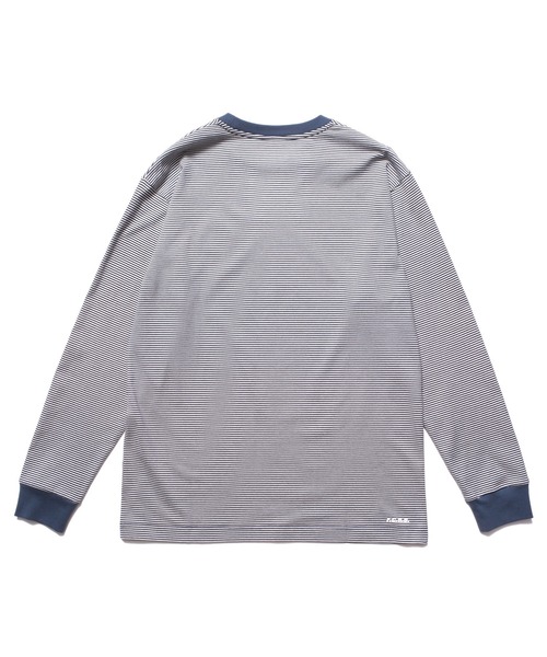 F.C.Real Bristol(エフシーレアルブリストル)の「BORDER L/S TEE(Tシャツ/カットソー・メンズ・ネイビー/ブラック・XX-LARGE/SMALL/MEDIUM/LARGE/X-LARGE)」の4枚目の写真