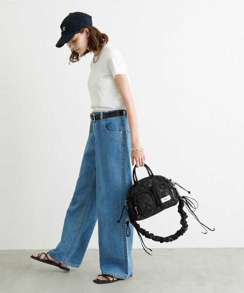 CIAOPANIC TYPY（チャオパニックティピー）の「:【TYNNE.】2WAYドットミニボストンバッグ（ショルダーバッグ・レディース・ブラウン/ブラック/カーキ・ONE SIZE）」の8枚目の写真