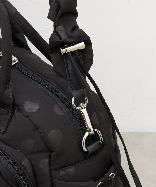 CIAOPANIC TYPY（チャオパニックティピー）の「:【TYNNE.】2WAYドットミニボストンバッグ（ショルダーバッグ・レディース・ブラウン/ブラック/カーキ・ONE SIZE）」の10枚目の写真
