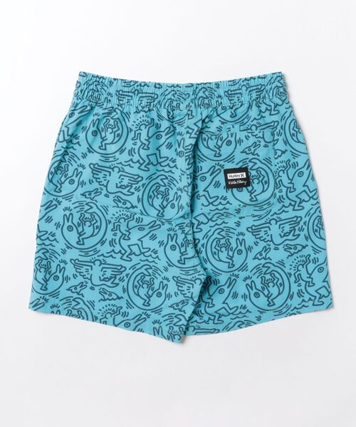 Hurley (ハーレー)の「【Hurley:ハーレー】キーズ・ヘリングコラボ メンズボードショーツ 4WAYストレッチ×撥水加工 CANNONBALL VOLLEY KH 17(水着・メンズ・ブルー・LARGE/MEDIUM/SMALL/X-LARGE)」の5枚目の写真