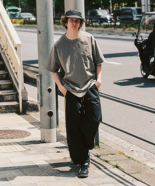 417 EDIFICE(フォーワンセブンエディフィス)の「【FREE MOTION LIGHT】ラグランTシャツ(Tシャツ/カットソー・メンズ・カーキ/ブラック/ブラウン・X-LARGE/LARGE/MEDIUM)」の21枚目の写真