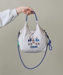 【moz(モズ)】軽量 軽撥水 2WAY ショルダーバッグ ハンドバッグ ZUPS-02