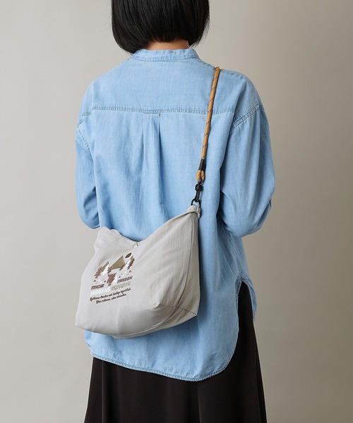 moz（モズ）の「【moz(モズ)】軽量 軽撥水 2WAY ショルダーバッグ ハンドバッグ ZUPS-02（ショルダーバッグ・レディース・ライトグリーン/グレイッシュブルー/ライトグレー/ホワイト/マスタード/ブラック・ONE SIZE）」の15枚目の写真