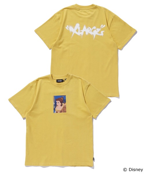 Disney(ディズニー)の「BEAUTY AND THE BEAST / S/S TEE(Tシャツ/カットソー・メンズ・ホワイト/マスタード・XS/L/XL/S/M)」の7枚目の写真