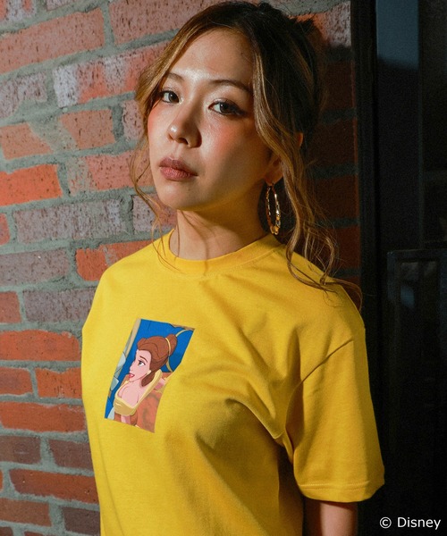 Disney(ディズニー)の「BEAUTY AND THE BEAST / S/S TEE(Tシャツ/カットソー・メンズ・ホワイト/マスタード・XS/L/XL/S/M)」の10枚目の写真
