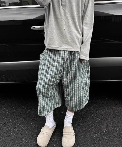Ritzy(リッツィー)の「チェックシワシワ 7 分丈バルーンパンツ(その他パンツ・レディース・チェック・M/L)」の5枚目の写真