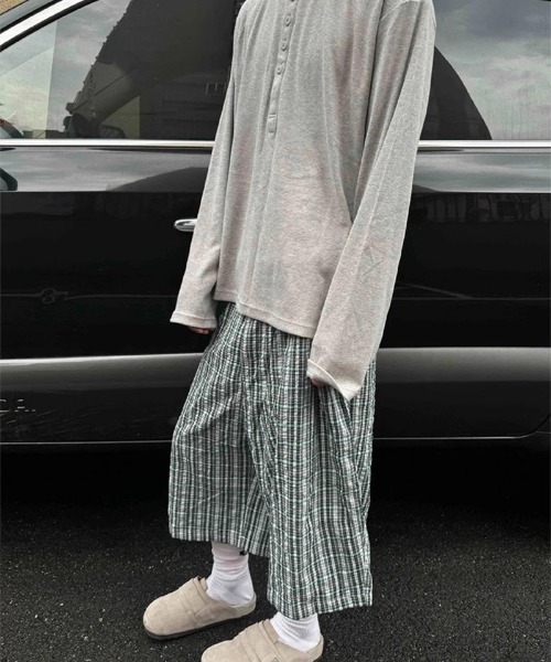 Ritzy(リッツィー)の「チェックシワシワ 7 分丈バルーンパンツ(その他パンツ・レディース・チェック・M/L)」の10枚目の写真